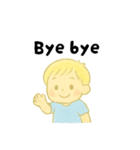 Englishスタンプ★ぼくのきもち（個別スタンプ：34）