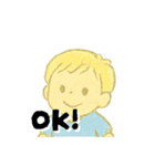 Englishスタンプ★ぼくのきもち（個別スタンプ：38）