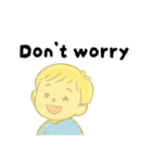 Englishスタンプ★ぼくのきもち（個別スタンプ：39）