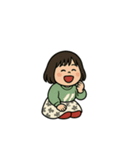 クセつよ女の子の言い訳スタンプ集（個別スタンプ：1）