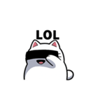 ちょっと怪しい猫（個別スタンプ：7）