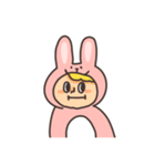 もっちりうさぎくんの日常スタンプ（個別スタンプ：14）