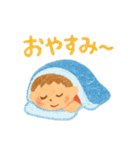 かわいい保育園児クレヨン風（個別スタンプ：10）