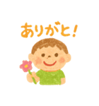 かわいい保育園児クレヨン風（個別スタンプ：11）