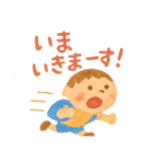かわいい保育園児クレヨン風（個別スタンプ：14）