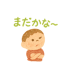 かわいい保育園児クレヨン風（個別スタンプ：15）