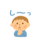 かわいい保育園児クレヨン風（個別スタンプ：18）