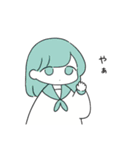 セーラー服少女たちの日常2（個別スタンプ：1）