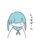 セーラー服少女たちの日常2（個別スタンプ：6）