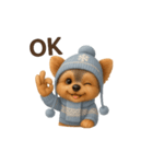可愛い3Dヨークシャテリア（個別スタンプ：7）