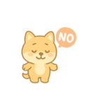 かわいい柴犬の使える日常会話（個別スタンプ：8）