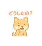 かわいい柴犬の使える日常会話（個別スタンプ：16）