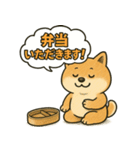 しばいぬの「弁当いただきます！」（個別スタンプ：31）