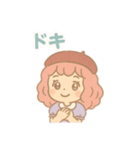 【日常会話】お絵描き少女のスタンプ集（個別スタンプ：28）