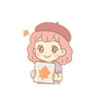 【日常会話】お絵描き少女のスタンプ集（個別スタンプ：39）