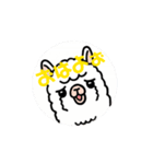 可愛いアルパカスタンプ(笑www)（個別スタンプ：1）