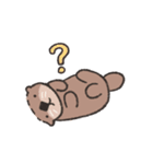 ラッコのミーバオのまいにち (英語)（個別スタンプ：20）