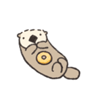 ラッコのミーバオのまいにち (英語)（個別スタンプ：28）