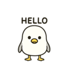 カモメ？！日本語バージョン（個別スタンプ：2）