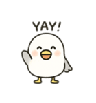 カモメ？！日本語バージョン（個別スタンプ：4）