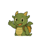 配達ドラゴン（個別スタンプ：1）