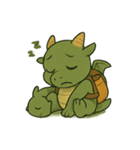 配達ドラゴン（個別スタンプ：8）