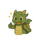 配達ドラゴン（個別スタンプ：9）