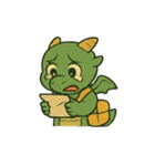 配達ドラゴン（個別スタンプ：15）