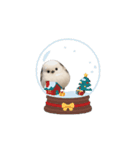 動く(•ө•)シマエナガ（個別スタンプ：15）