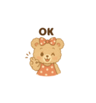 ももいろくまくまピピピちゃん（個別スタンプ：14）