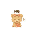 ももいろくまくまピピピちゃん（個別スタンプ：15）