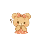 ももいろくまくまピピピちゃん（個別スタンプ：17）