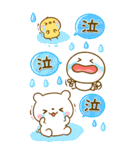 しろくまさん♡カラフルで大人可愛い（個別スタンプ：12）