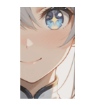 The Girl with Sparkling Eyes0（個別スタンプ：10）