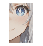 The Girl with Sparkling Eyes0（個別スタンプ：14）