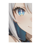 The Girl with Sparkling Eyes0（個別スタンプ：15）