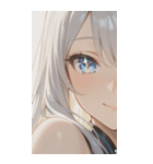 The Girl with Sparkling Eyes0（個別スタンプ：16）