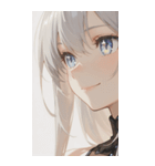 The Girl with Sparkling Eyes0（個別スタンプ：18）