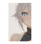 The Girl with Sparkling Eyes0（個別スタンプ：23）