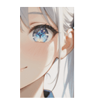 The Girl with Sparkling Eyes0（個別スタンプ：26）