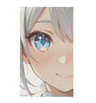 The Girl with Sparkling Eyes0（個別スタンプ：31）