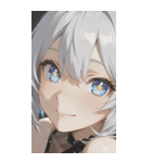 The Girl with Sparkling Eyes0（個別スタンプ：33）