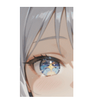 The Girl with Sparkling Eyes0（個別スタンプ：35）