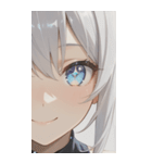 The Girl with Sparkling Eyes0（個別スタンプ：36）