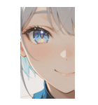 The Girl with Sparkling Eyes0（個別スタンプ：38）
