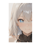 The Girl with Sparkling Eyes0（個別スタンプ：40）