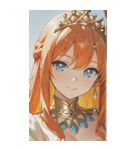 Princess at Dawn0（個別スタンプ：3）