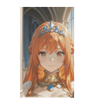 Princess at Dawn0（個別スタンプ：17）