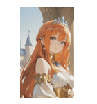 Princess at Dawn0（個別スタンプ：21）