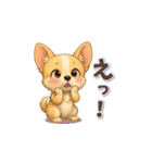 チワワさんの可愛いスタンプ（個別スタンプ：19）